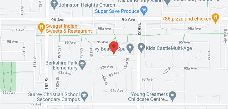 map of 15503 94TH AVENUE